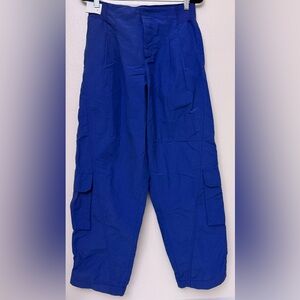 NWT Free people movement Mesmerize Me Pant‎ Blue Flame Size L